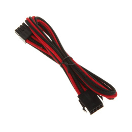 BitFenix Przedłużacz 8-Pin EPS12V 45cm - czarno czerwony (BFA-MSC-8EPS45RKK-RP)
