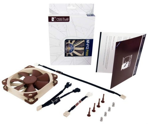 Noctua NF-F12 PWM 120mm 1500rpm. Noctua NF-F12 PWM 120mm 1500rpm.