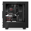 Obudowa Nzxt S340 - USB 3.0 - czarny z oknem (CA-S340W-B1)