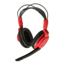 BitFenix Flo Gaming Headset, SofTouch Red (BFH-FLO-KRSK1-RP)