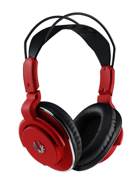 BitFenix Flo Gaming Headset, SofTouch Red (BFH-FLO-KRSK1-RP)