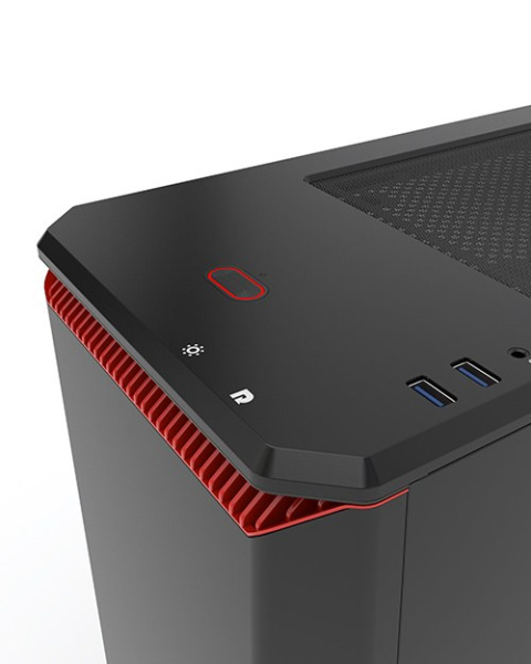 Phanteks Eclipse P400S Window Black-Red (PH-EC416PSTG_BR) Phanteks Eclipse P400S Window Black-Red (PH-EC416PSTG_BR)