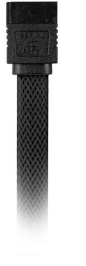 Sharkoon Kabel SATA III, kątowy, 30 cm, czarny (4044951016440)