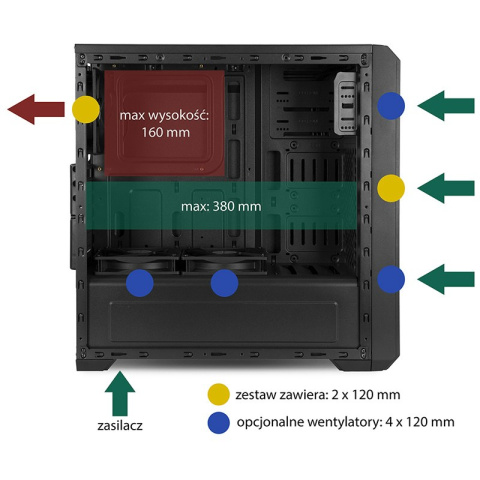 SilentiumPC Regnum RG2 Pure Black SilentiumPC Regnum RG2 Pure Black