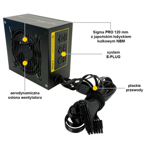 SilentiumPC Supremo M2 Gold 550W SilentiumPC Supremo M2 Gold 550W