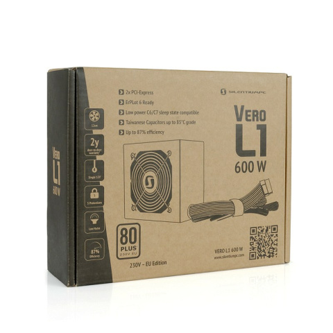 SilentiumPC Vero L1 600W 80Plus SilentiumPC Vero L1 600W 80Plus