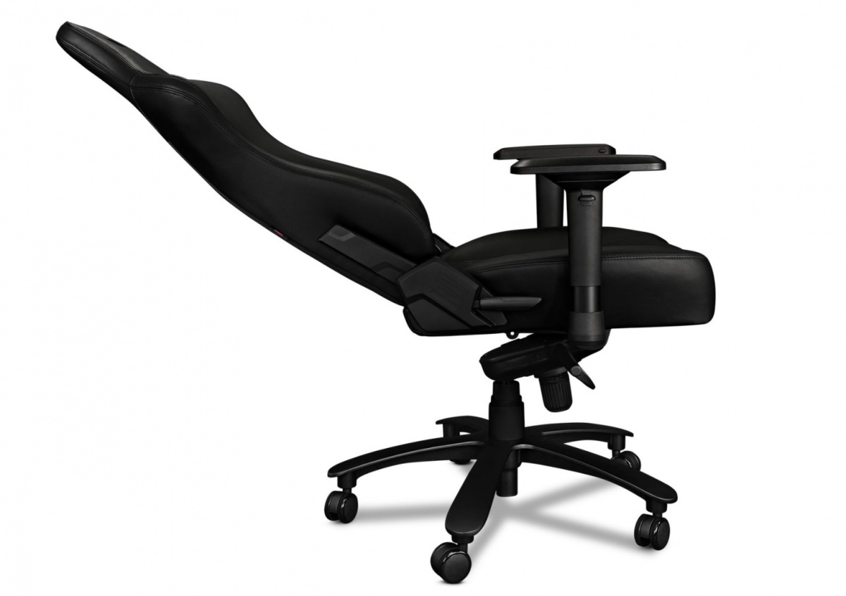 Fotel gamingowy Yumisu 2053 (czarny) skóra