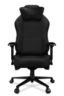 Fotel dla graczy Yumisu 2054 czarny tkanina