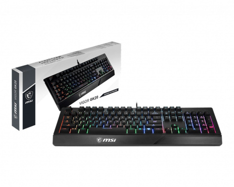 Klawiatura MSI Vigor GK20 Klawiatura MSI Vigor GK20