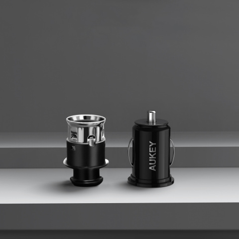 Ładowarka samochodowa AUKEY CC-S1 2x USB Ładowarka samochodowa AUKEY CC-S1 2x USB