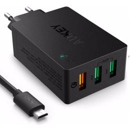 Ładowarka sieciowa Aukey PA-T14 Quick Charge 3xUSB 42W