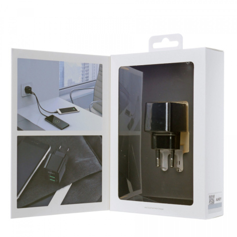 Ładowarka sieciowa Aukey PA-U32 12W 2xUSB-A AiPower Ładowarka sieciowa Aukey PA-U32 12W 2xUSB-A AiPower
