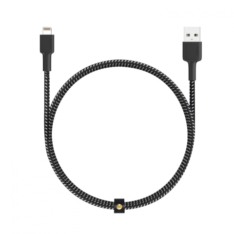 Ultraszybki kabel Aukey CB-BAL3 Czarno-biały USB - Lightning Ultraszybki kabel Aukey CB-BAL3 Czarno-biały USB - Lightning