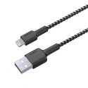 Ultraszybki kabel Aukey CB-BAL3 Czarno-biały USB - Lightning