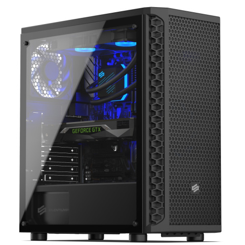 Zestaw komputerowy BlackWhite - i5F/16GB/1660Ti