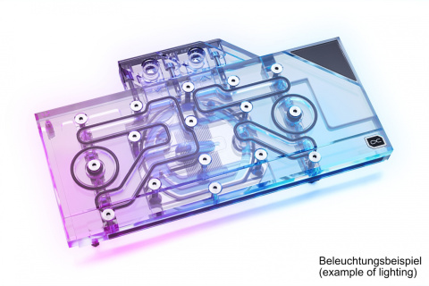 Blok wodny Alphacool Eisblock Aurora Acryl GPX-N RTX 3090/3080 Blok wodny Alphacool Eisblock Aurora Acryl GPX-N RTX 3090/3080