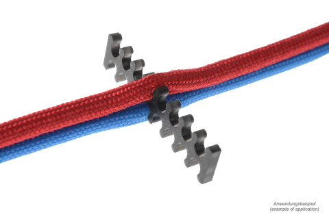 Grzebień Alphacool Eiskamm X16 - 3mm black - 4 szt