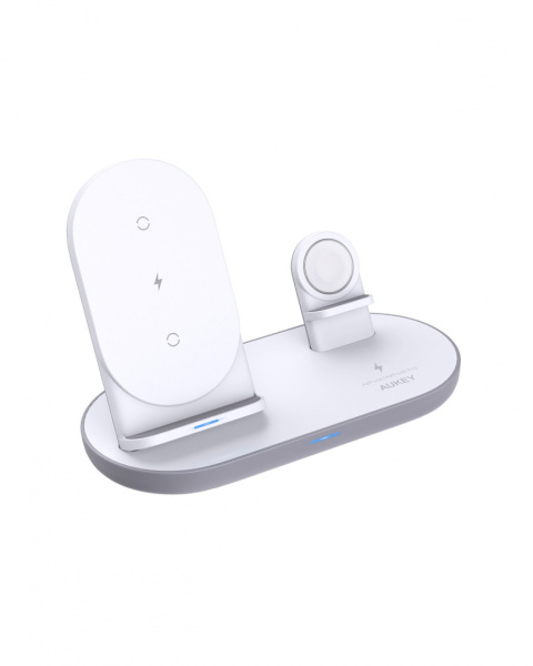 Bezprzewodowa ładowarka Aukey LC-A3-W 3w1 Bezprzewodowa ładowarka Aukey LC-A3-W 3w1