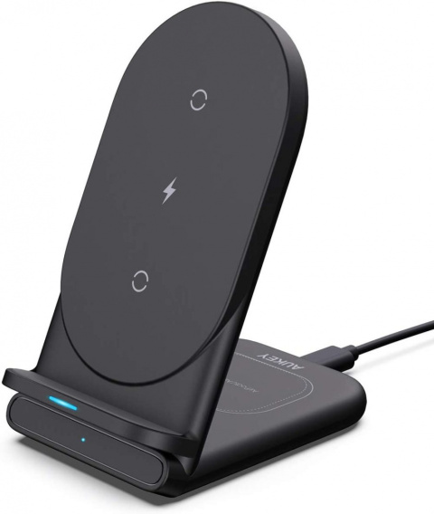 Bezprzewodowa stacja ładująca Aukey Aircore LC-A2 2w1 Bezprzewodowa stacja ładująca Aukey Aircore LC-A2 2w1