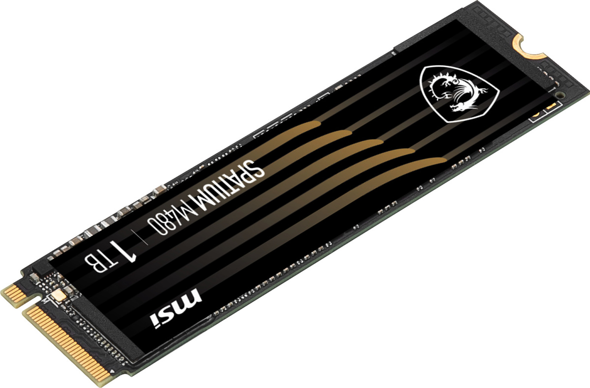 Dysk SSD MSI 1TB SPATIUM M480 M.2 PCIe NVMe 4.0