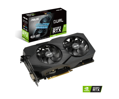 Karta graficzna ASUS GeForce RTX 2060 DUAL EVO OC 6GB GDDR6