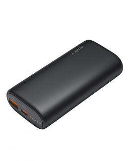 Kompaktowy powerbank Aukey PB-Y36 Sprint Go Mini USB C czarny PD 10000 mAh