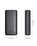 Kompaktowy powerbank Aukey PB-Y36 Sprint Go Mini USB C czarny PD 10000 mAh