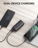 Kompaktowy powerbank Aukey PB-Y36 Sprint Go Mini USB C czarny PD 10000 mAh