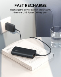 Kompaktowy powerbank Aukey PB-Y36 Sprint Go Mini USB C czarny PD 10000 mAh