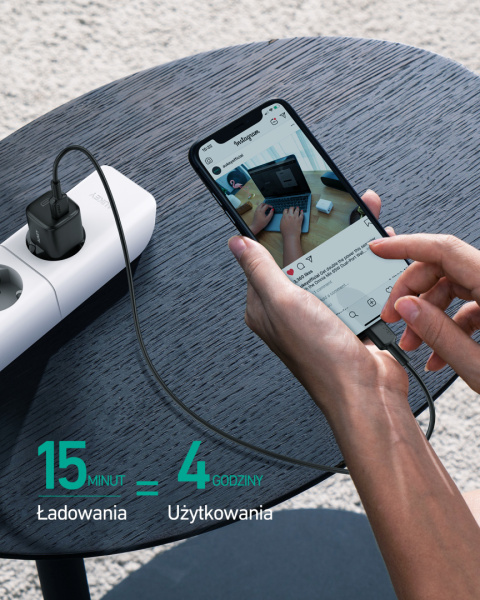 Ładowarka sieciowa Aukey Omnia Mini PA-B1 20W USB-C PD Ładowarka sieciowa Aukey Omnia Mini PA-B1 20W USB-C PD