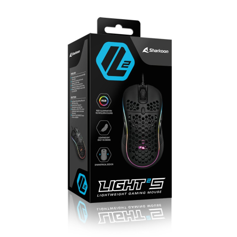 Mysz Sharkoon Light² S Black Mysz Sharkoon Light² S Black