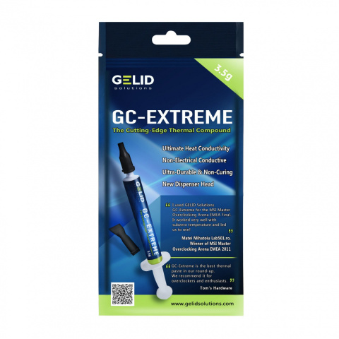 Pasta termoprzewodząca Gelid GC-Extreme TC-GC03-A 3.5g Pasta termoprzewodząca Gelid GC-Extreme TC-GC03-A 3.5g