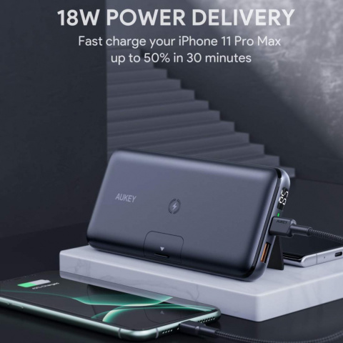 Powerbank Aukey 20000 mAh PB-WL03S Powerbank Aukey 20000 mAh PB-WL03S