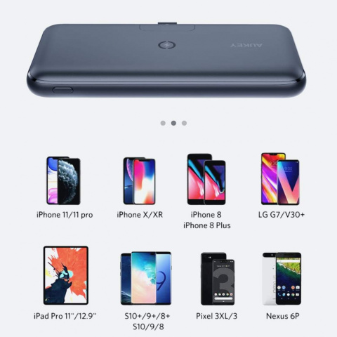 Aukey 20000 mAh PB-WL03S powerbank Aukey 20000 mAh PB-WL03S powerbank