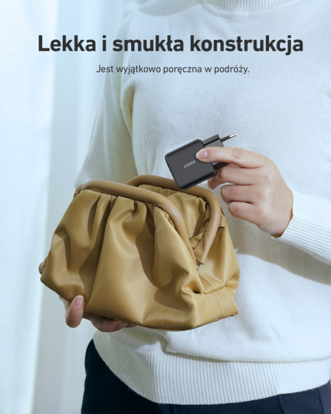 Szybka ładowarka Aukey PA-R1 20W Power Delivery Szybka ładowarka Aukey PA-R1 20W Power Delivery