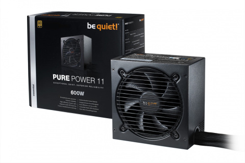 Zasilacz be quiet! Pure Power 11 600W 80 Plus Gold Zasilacz be quiet! Pure Power 11 600W 80 Plus Gold
