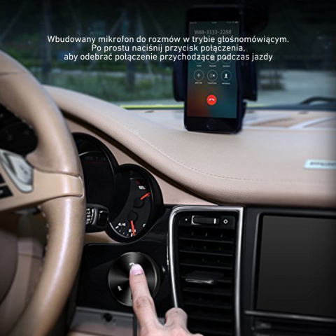 Adapter samochodowy Bluetooth Aukey BR-C8 Adapter samochodowy Bluetooth Aukey BR-C8