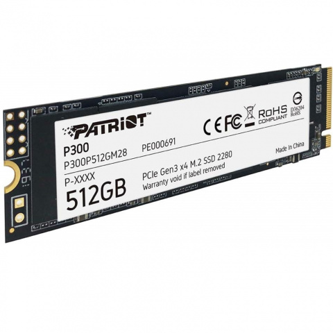 Dysk SSD Patriot P300 + kieszeń na dysk Asus ROG Strix Arion 512 GB M.2 2280 PCI-E x4 Gen3 NVMe Dysk SSD Patriot P300 + kieszeń na dysk Asus ROG Strix Arion 512 GB M.2 2280 PCI-E x4 Gen3 NVMe