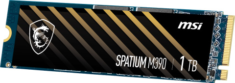 Dysk SSD MSI SPATIUM M390 1TB M.2 NVMe Dysk SSD MSI SPATIUM M390 1TB M.2 NVMe