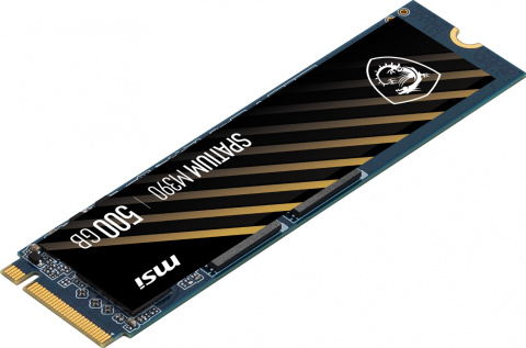 Dysk SSD MSI SPATIUM M390 500 GB M.2 NVMe Dysk SSD MSI SPATIUM M390 500 GB M.2 NVMe