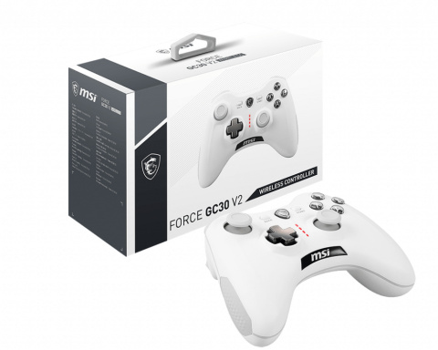 Gamepad MSI Force GC30 V2 WHITE Gamepad MSI Force GC30 V2 WHITE