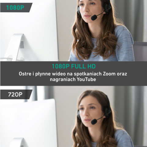 Kamera internetowa Aukey PC-LM1E Full HD Kamera internetowa Aukey PC-LM1E Full HD