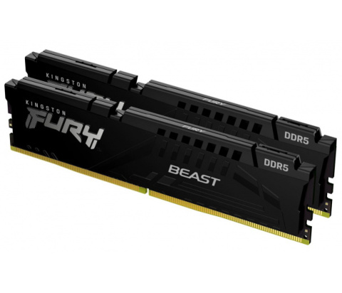 Pamięć Kingston Fury Beast, DDR5, 32 GB, 5200MHz, CL40 Pamięć Kingston Fury Beast, DDR5, 32 GB, 5200MHz, CL40