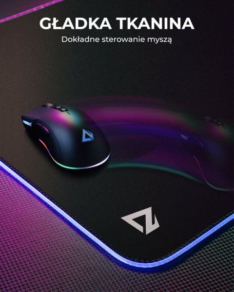 Podkładka pod mysz Aukey RGB Gaming Mouse Pad KM-P8 Podkładka pod mysz Aukey RGB Gaming Mouse Pad KM-P8