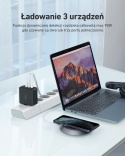 Szybka ładowarka sieciowa trójportowa Aukey PA-B6S Omnia Mix3 90 W