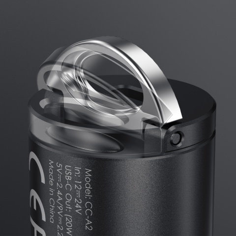 Ultrakompaktowa ładowarka samochodowa Aukey CC-A2 USB-C PD Ultrakompaktowa ładowarka samochodowa Aukey CC-A2 USB-C PD