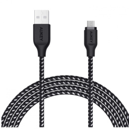 Ultraszybki kabel Aukey CB-AM1 USB => USB Micro