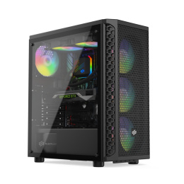 Zestaw komputerowy BlackWhite RGB - i5KF/16GB/500GB/3060