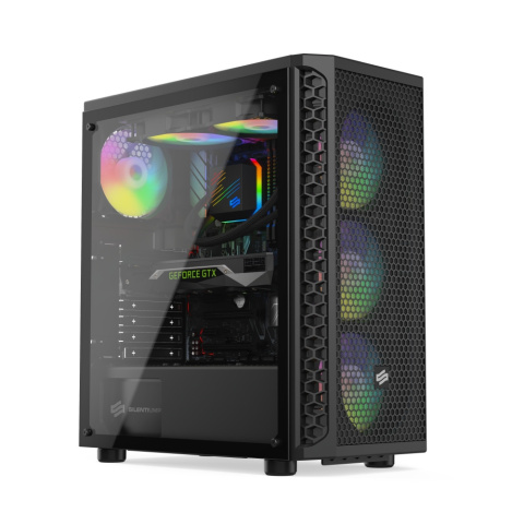 Zestaw komputerowy Blackwhite - i5-11400F/16GB/1660S RGB