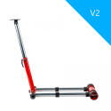 STOJAK DLA KIEROWNIC WHEEL STAND PRO V2 ROSSO (LOGITECH I THRUSTMASTER 458/F430/GT)